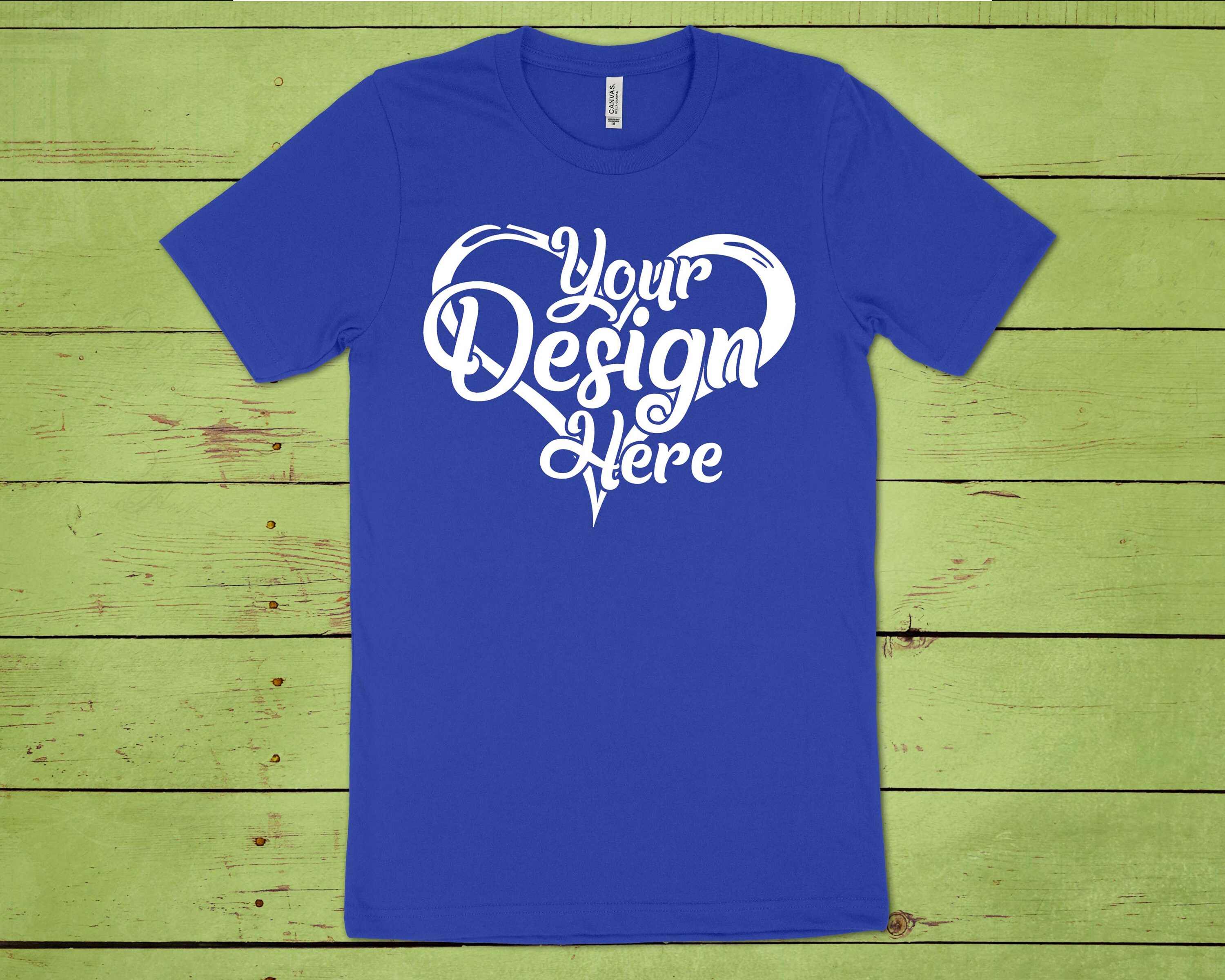 Download Bella Canvas 3001 Mockup T-Shirt Bundle 117 Colors Womens ...