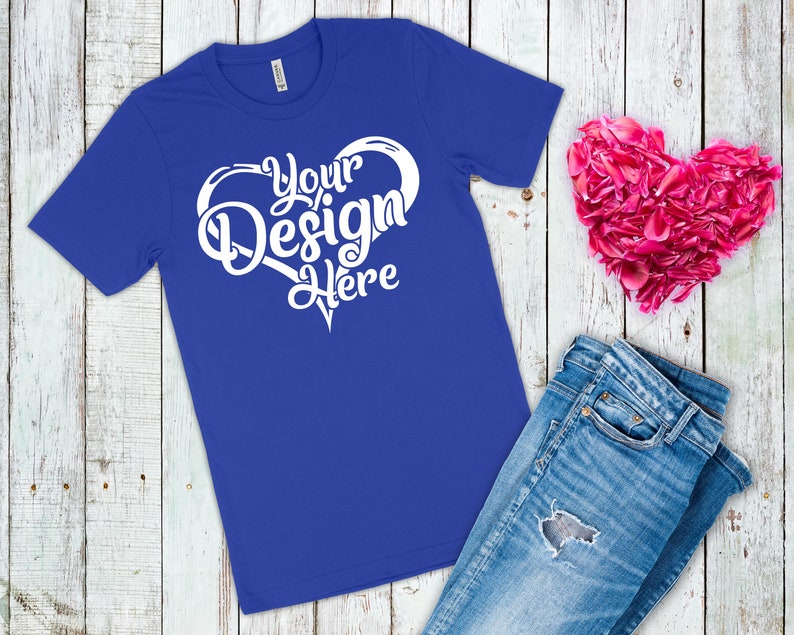 Download Bella Canvas 3001 Mockup Bundle 117 Colours T-shirt ...