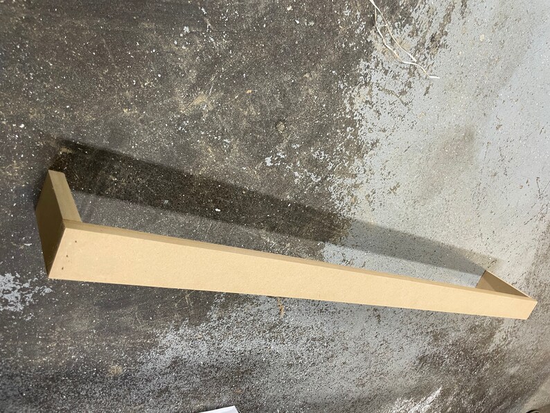 MDF Cornice KIT for Windows 4 Boards Kit Window Treatment Etsy