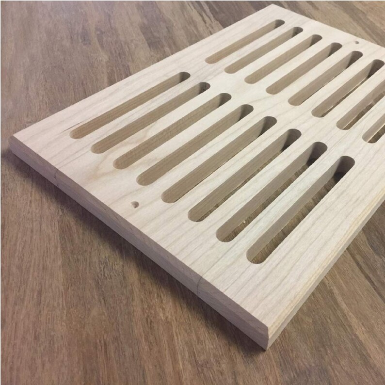 Wooden Vent Cover poplar Pine Oak Maple Cherry Walnut Etsy