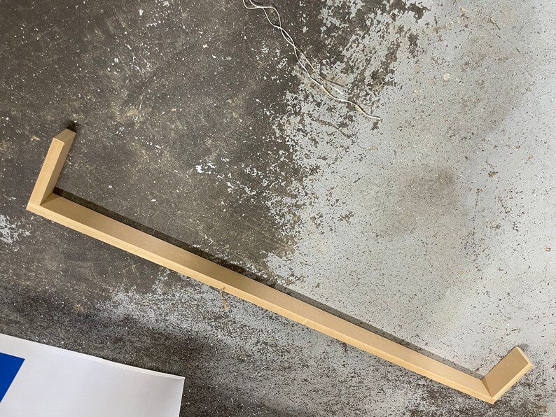 MDF Cornice KIT for Windows 4 Boards Kit Window Treatment Etsy