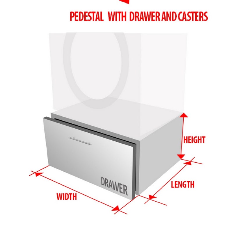 Laundry pedestal 10 Inch High. Wood Laundry Pedestal with Etsy