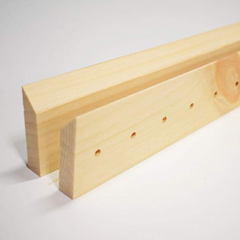 Wooden French Cleat 3/4 Thick Complete Set Etsy