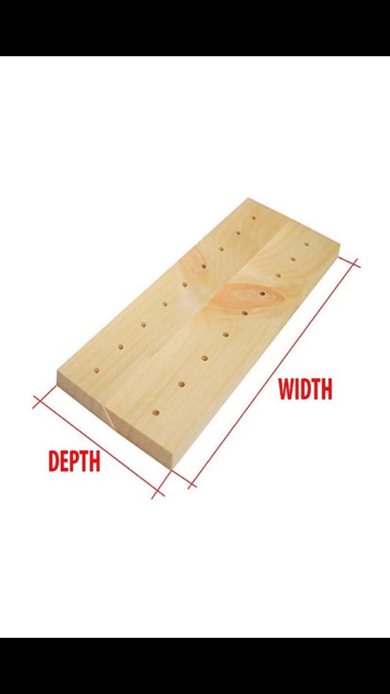 Wooden french cleat 1 thick 6 High complete set 2pcs Etsy