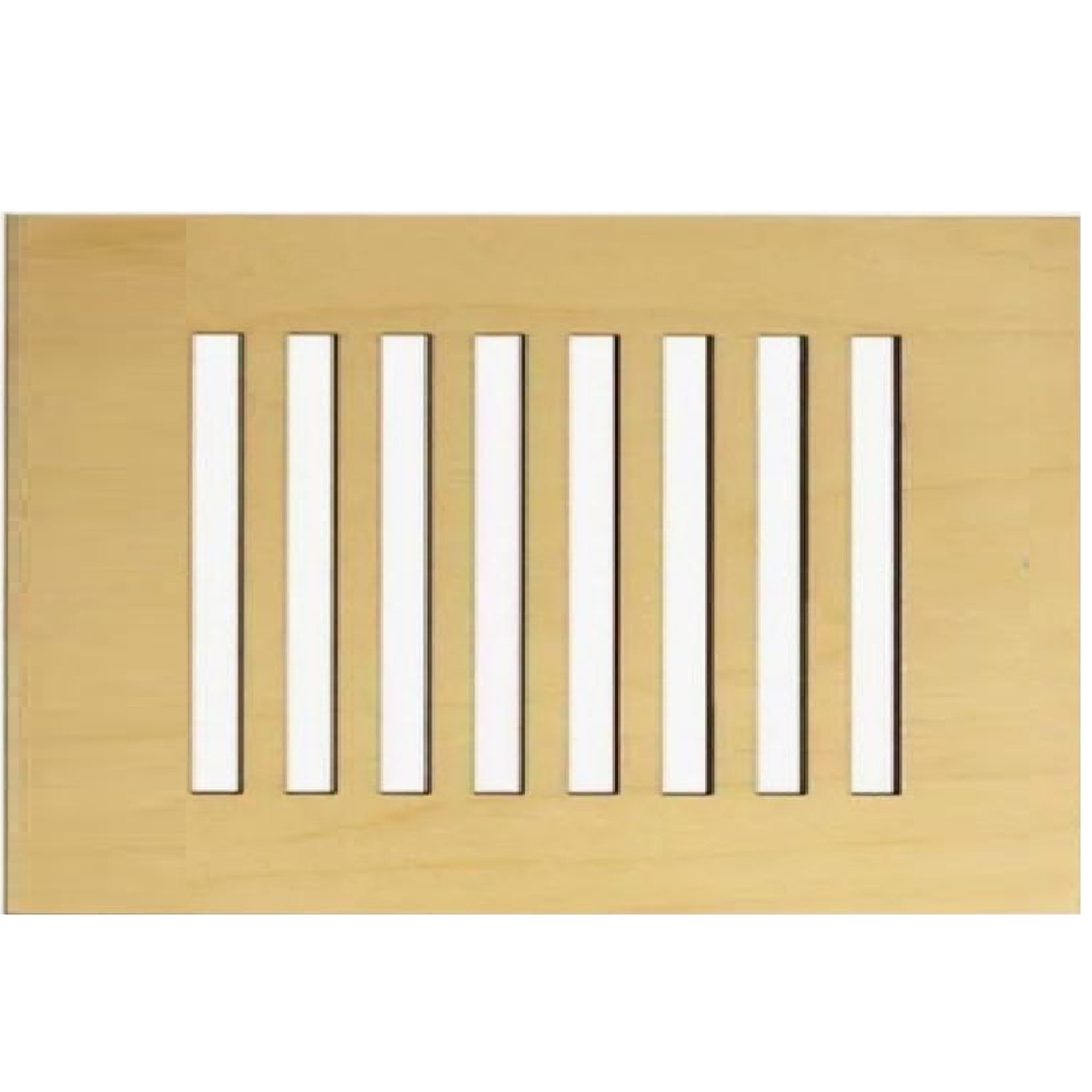 Large 36 X 36 Air Vent Cover Magnetic Mount Modern White Design MDF Wood  Available in Six Different Sizes Ceiling Vent Covers 