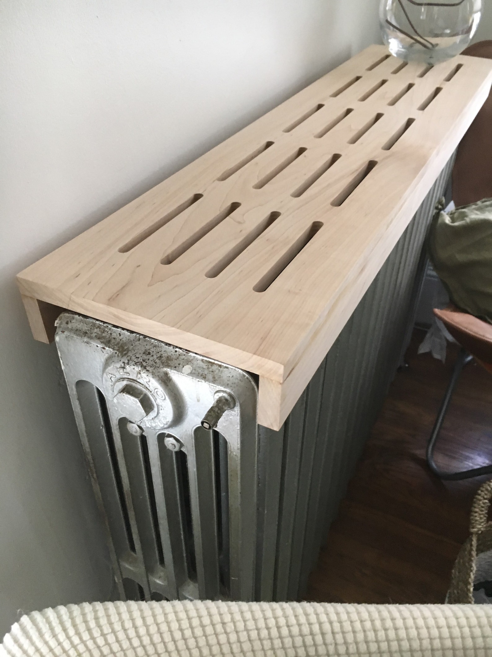 Radiator Heater Top Cover Shelf Solid Poplar Wood 3/4 thick Etsy