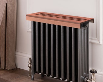 Maple wood Radiator Heater Top Cover Shelf, 3/4 thick 3 inches high, Choose Any Size -Custom made at no charge
