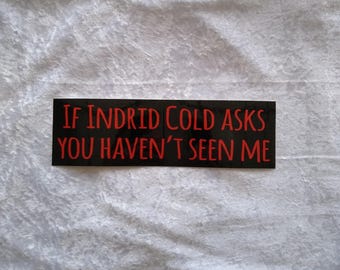 Mothman original bumper sticker
