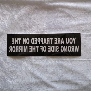 Horror movie original bumper sticker