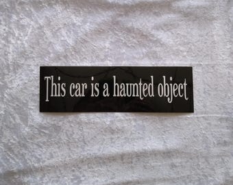 Ghosts ghost hunting ghosts believe in you original bumper sticker