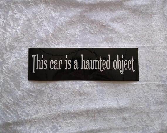 Ghosts ghost hunting ghosts believe in you original bumper sticker