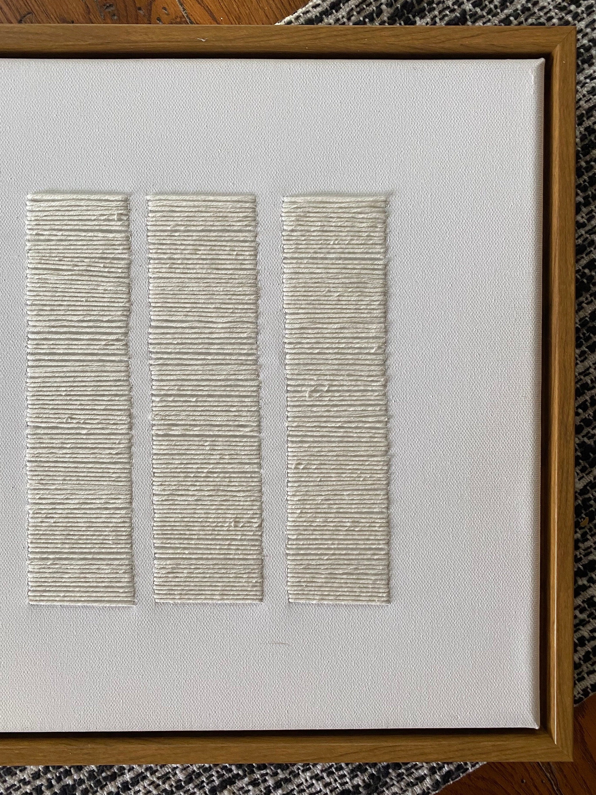 Unfolded Textured Hand Embroidered Copy photo