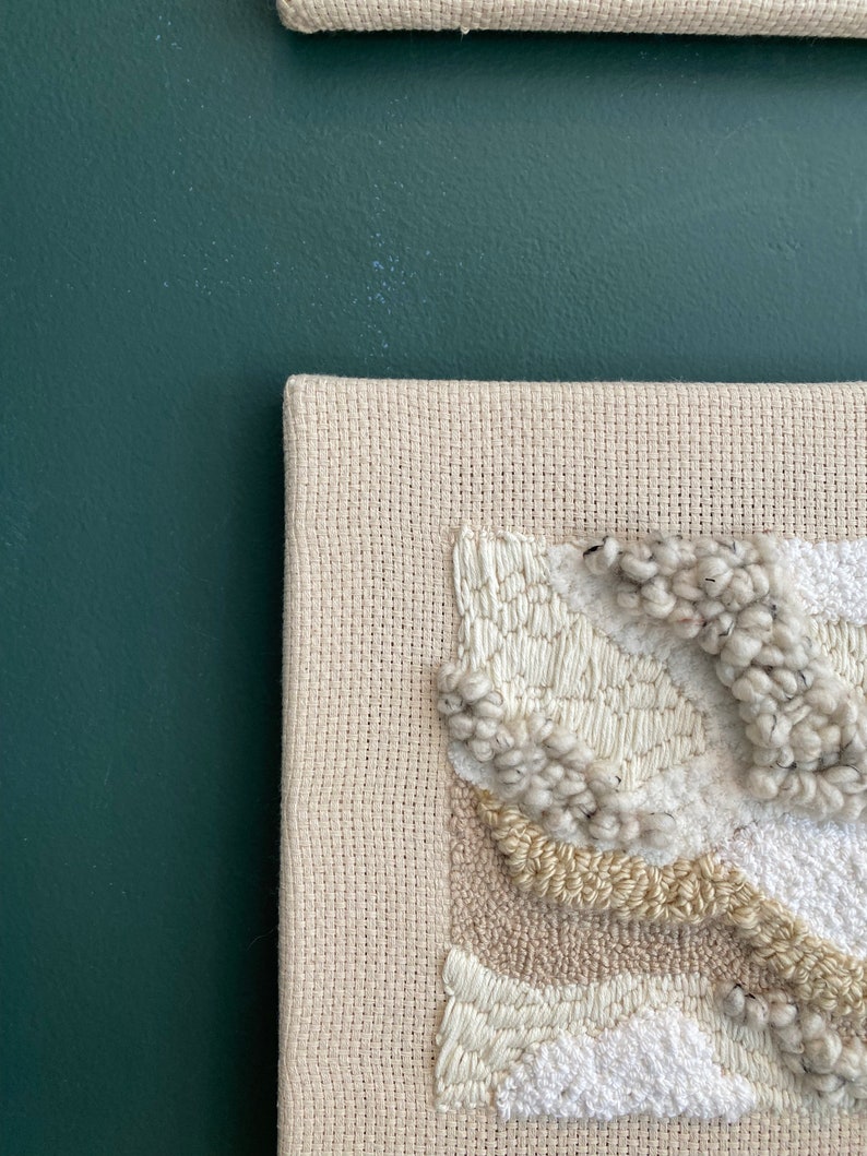 Curated visual reference: Valleys Textile Wall Art Linen Wall Decor Abstract Art Minimal Photo Inspiration