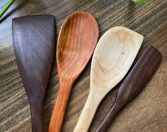 Wooden Utensils - Set of 4