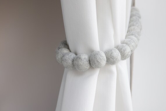 Marble Curtain Tie Backs Curtain Holdbacks Nursery Curtain Etsy