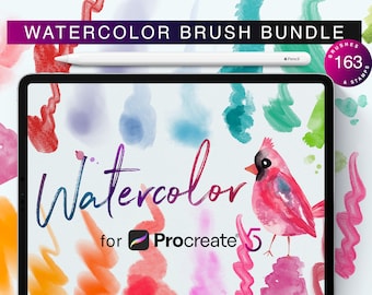 Procreate Watercolor Brushes