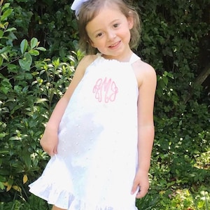 Girls Beach Dress!! Girls Eyelet Dress!! FREE SHIPPING