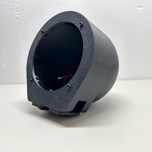 Golf cart speaker pod enclosures.  Mount 6.5&quot; speakers onto 1” square tubing used on some golf carts . Includes one pair w mounting bracket.