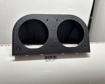 Dual 3.5” Tube Speaker pod kit for a 6"  tube. Install two 3.5” midrange speakers in a repositionable pod   Includes mounting hardware.