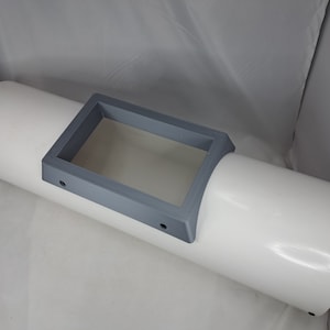 Extreme Bedroll Speaker Mount kit from a 6&quot; sch 40 PVC tube. Allows you to mount two 6.5&quot; speakers and double DIN head! No Tube included.