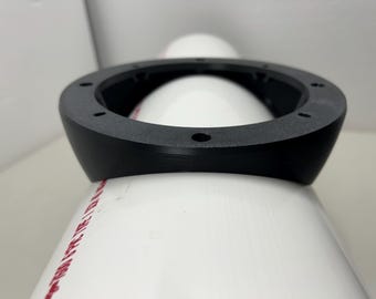 GIANT speaker Pods!  Pod mount two 8” speakers using your 8" sch 40 PVC tube. Mount 6.5" speakers in pods (x2). Pods have generous curves.