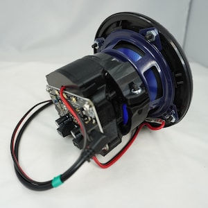 All in One Amplified BlueTooth Speaker Kit with Charger. Install speaker in practically anything you can make a 3.75&quot; hole! Easy All in I