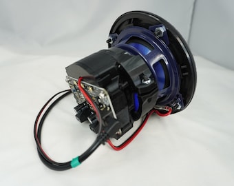 All in One Amplified BlueTooth Speaker Kit with Charger. Install speaker in practically anything you can make a 3.75&quot; hole! Easy All in I