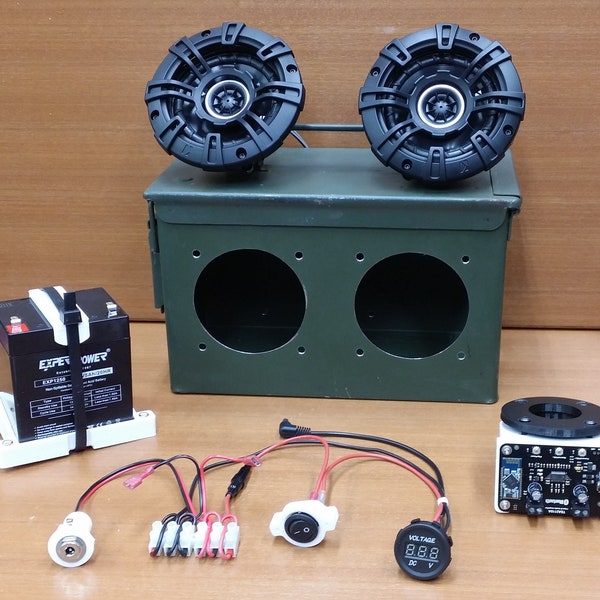 Ammo Can Speaker Etsy
