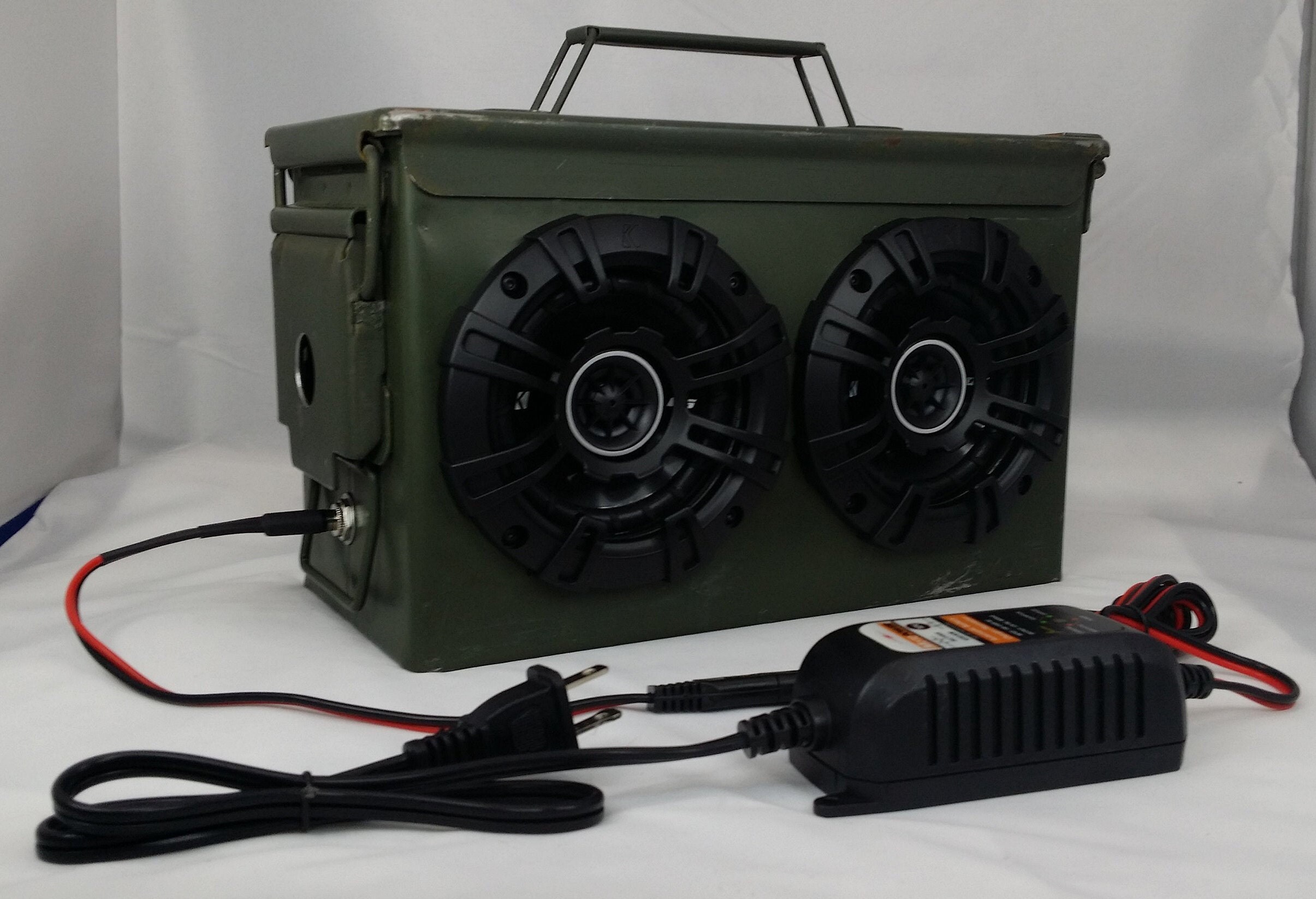 Basic Bluetooth Ammo Can Battery Powered Boom Box With Etsy