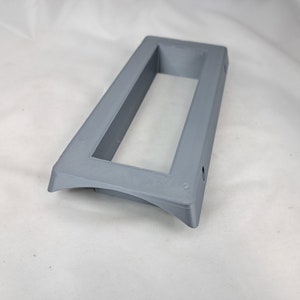 Single DIN radio Bedroll Speaker Mount kit from a 6" sch 40 PVC tube. Mount for single DIN only