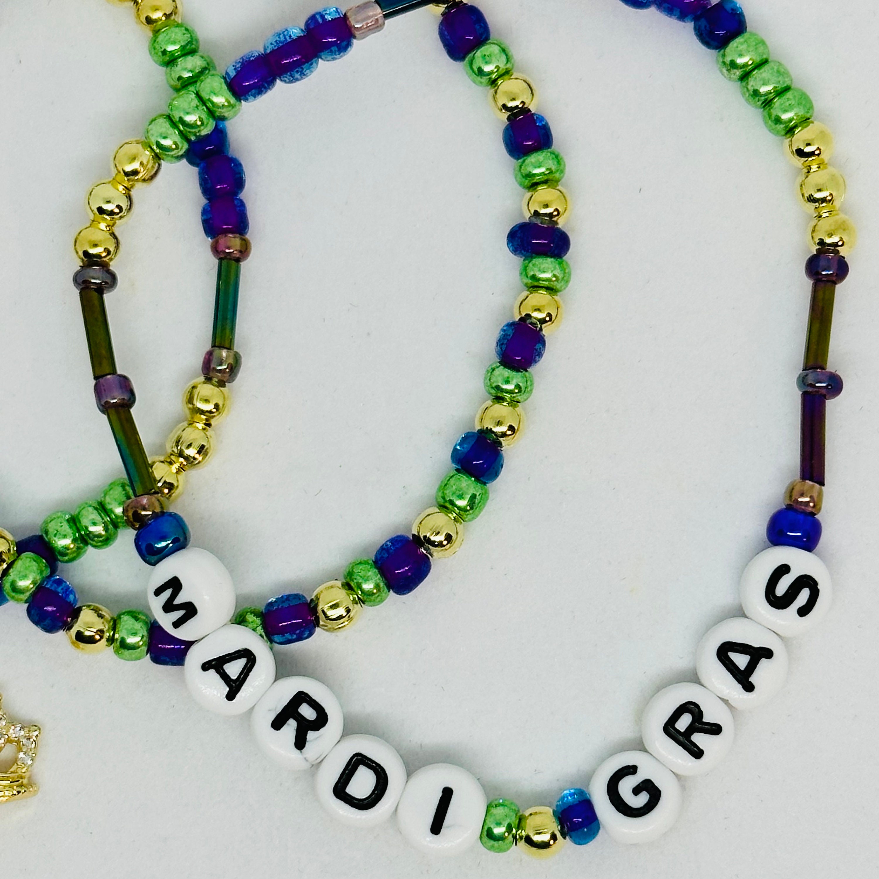 mardi gras bracelets