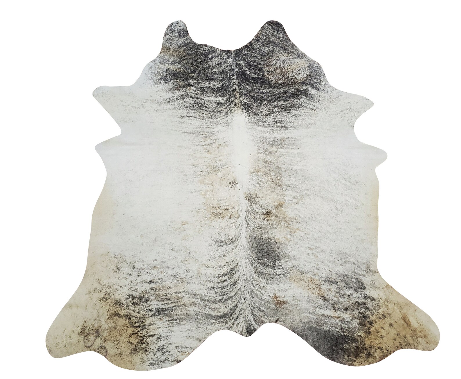 Cowhide Rug Grey Brindle 85 X 68 Inches 6078 Etsy