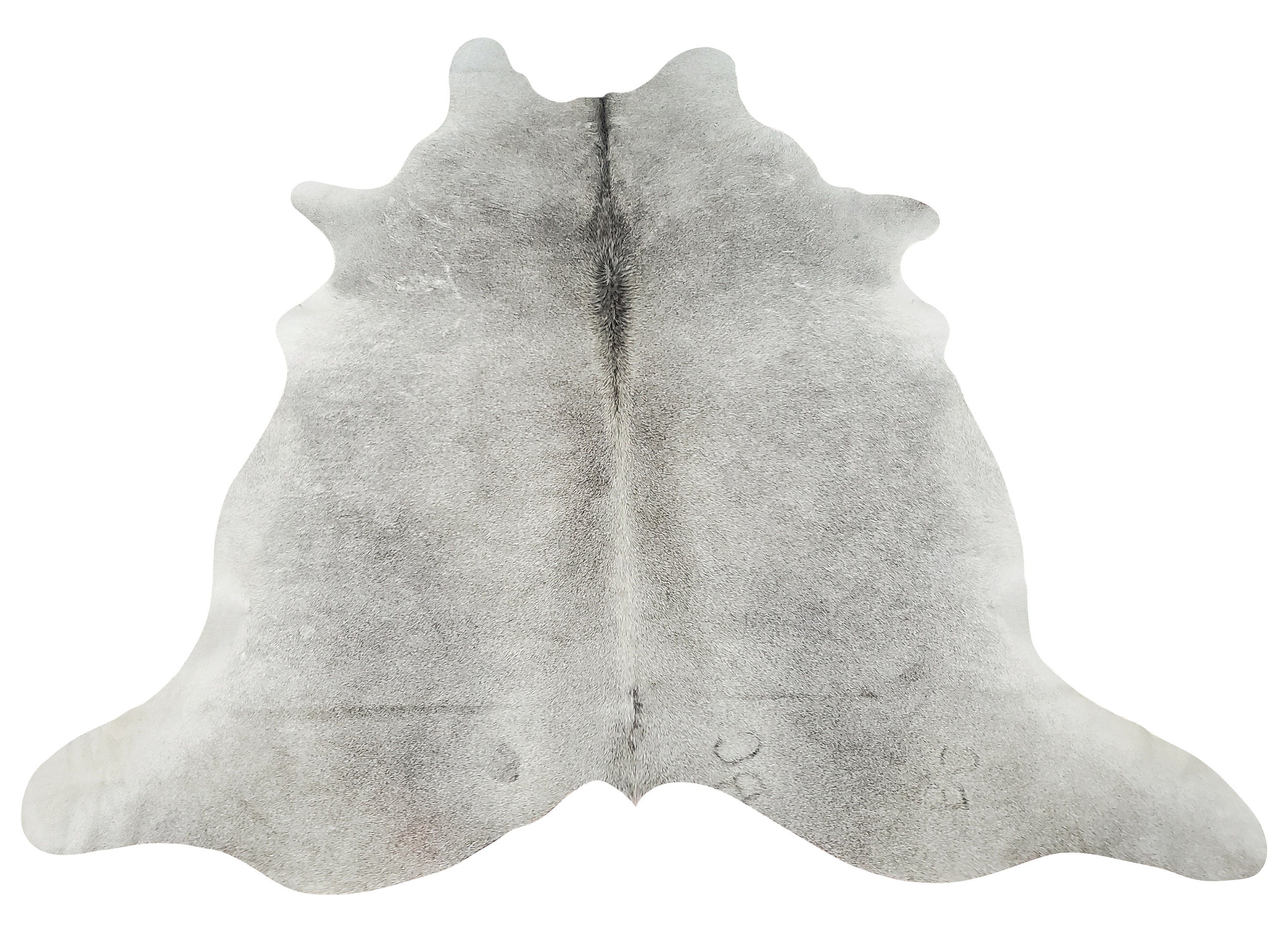 Small Grey Cowhide Rug 70 x 70 Inches 9092 Etsy