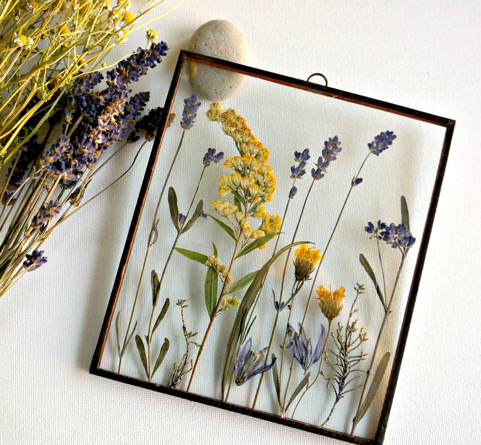 Pressed Flower Framed Art Diy at Daniel Mondragon blog
