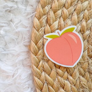 Peach Sticker / Son of a Peach / Waterproof Sticker / Peach Pun