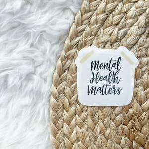 transparent « Questions de santé mentale » | Sticker motivant, Sticker soins personnels, cadeau bien-être mental