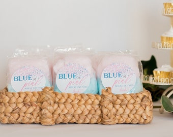 Cotton Candy, Party Favors, Circus Birthday, Carnival Birthday, Kids Birthday Party Favors, Personalized Favors, Party Favor, Gender Reveal