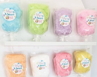 Rainbow Cotton Candy, Cotton Candy Cone, Gender Reveal Party Favor, Circus Birthday, Carnival Birthday, Personalized Favor, Gender Reveal