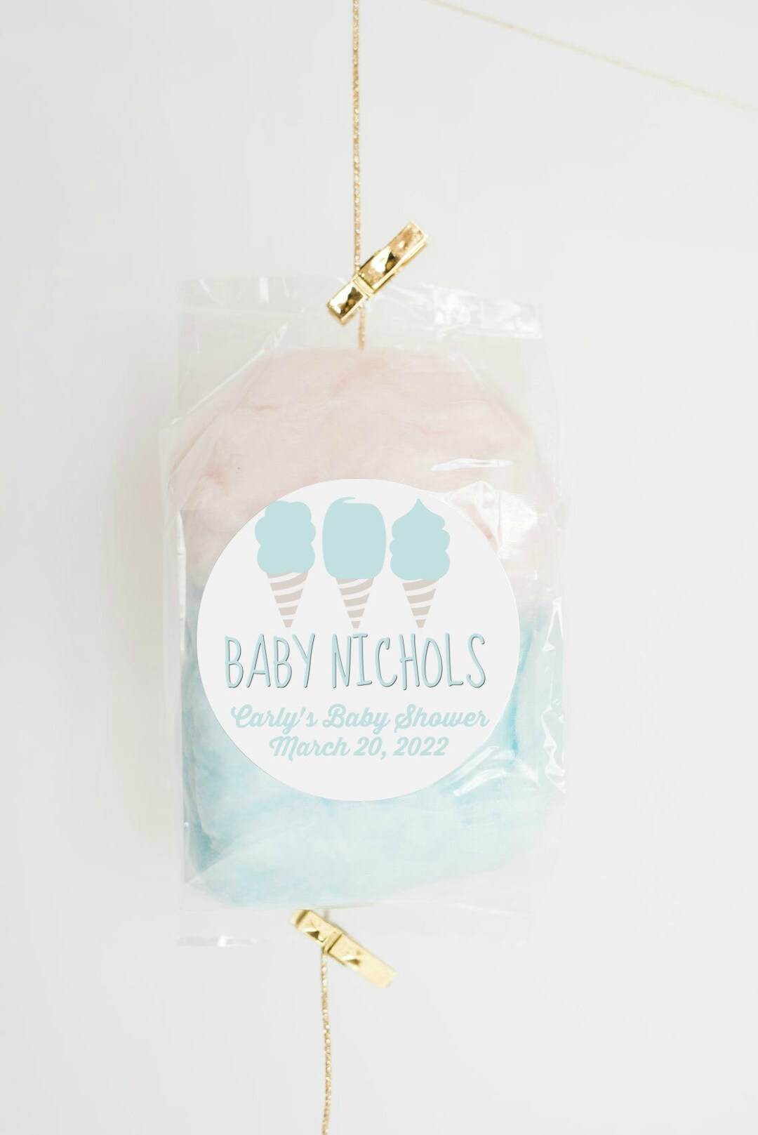Cotton Candy Personalized Favors Baby Shower Favor Carnival Birthday Wedding Favor Kids Birthday Party Favor Gender Reveal Etsy Canada