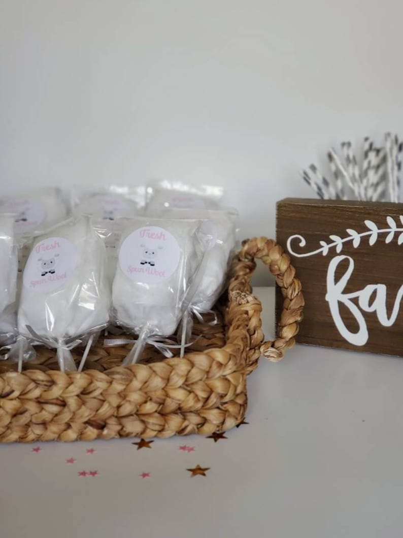 Cotton Candy on a Stick Cotton Candy Cone Circus Birthday Etsy