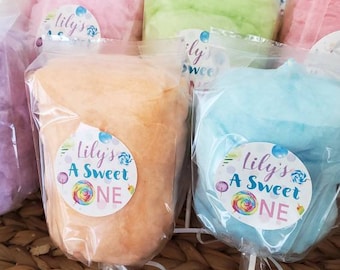 Rainbow Cotton Candy, Cotton Candy Cone, Gender Reveal Party Favor, Circus Birthday, Carnival Birthday, Personalized Favor, Gender Reveal
