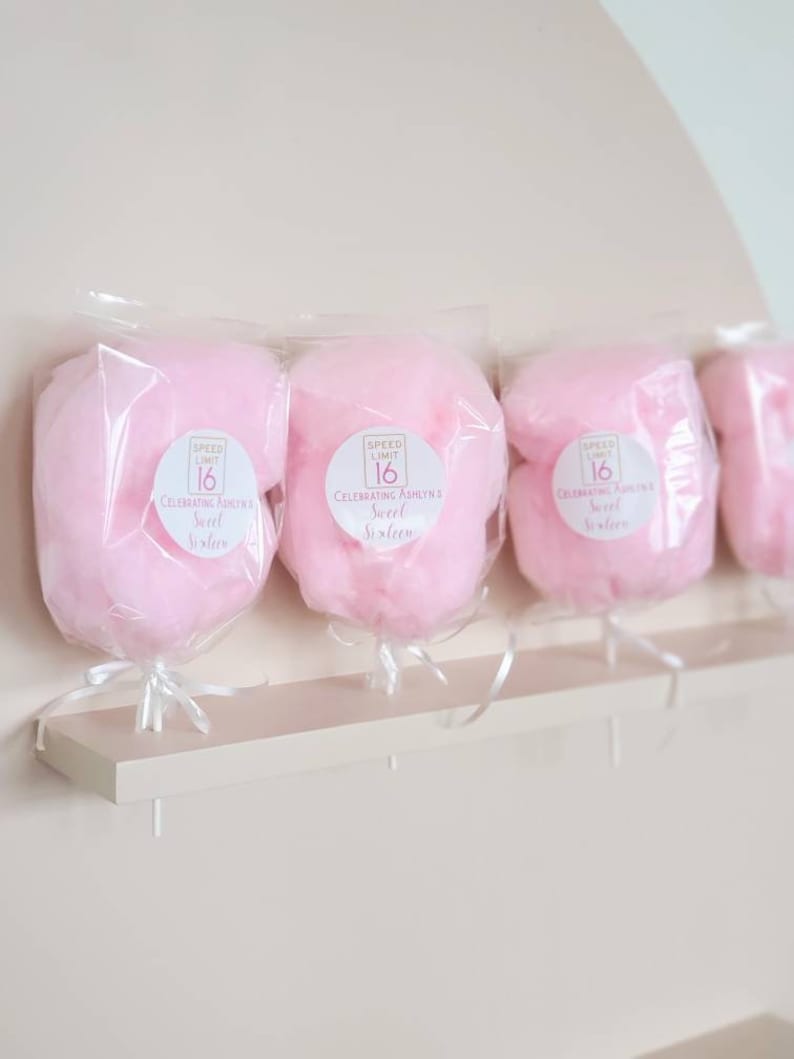Cotton Candy on a Stick Sweet 16 Cotton Candy Cone Circus Etsy