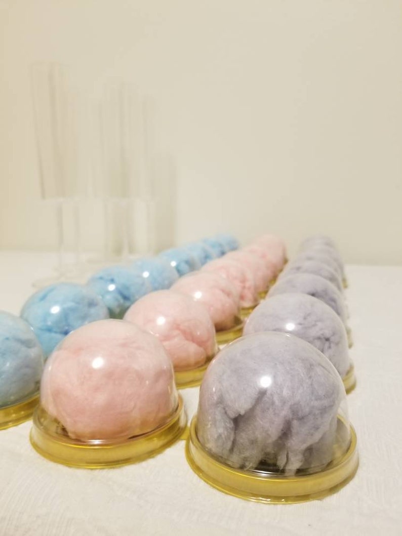 5 Cotton Candy Glitter Bombs Gender Reveal Cotton Candy Etsy Australia
