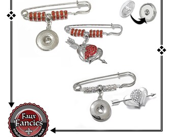 Snap Button Pin, Ginger Snap Button Pins, Napkin Pin, Snao Charm, Gift for HER, #SnapJewelry, #SnapButton, #SnapJewelry