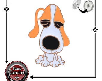CUTE Dog Snap Button EXCLUSIVELY OURs! Dog Ginger Snap, Snap Charm, #BraceletCharms, Rhinestone Snap, #SnapSnap, #GiftForHer, #SnapButton
