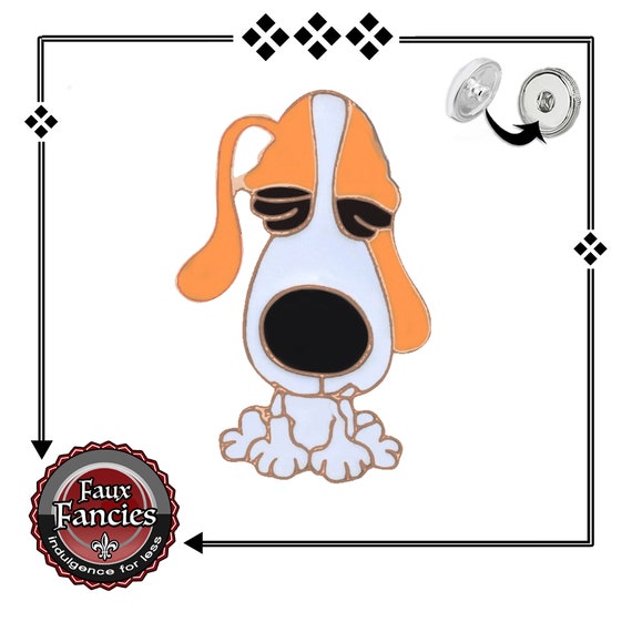 CUTE Dog Snap Button EXCLUSIVELY OURs! Dog Ginger Snap, Snap Charm, #BraceletCharms, Rhinestone Snap, #SnapSnap, #GiftForHer, #SnapButton