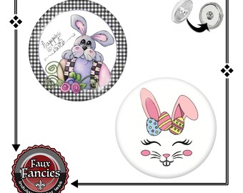 SALE! Easter Snap Buttons, Spring Cabochon Charm, Easter Snap Charms, Easter Snap Button, Easter Cabochon Charm, Snap Snap, #EasterCharm