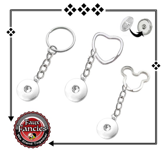 Snap Button Keyring, Snap Buttons, Snap Charm, Ginger Snaps, Charm Keyring, #SnapButtons, #Keyring, #GingerSnaps, #Snap, #Giftforher