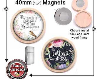 CULTIVATE KINDNESS Handmade Magnet, Stocking Stuffer, INSPIRATION Magnet, Christian Magnet, #InspirationMagnet, #RefMagnet, #ChristianGift