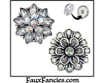 SNAP Buttons, CRYSTAL Snaps, Rhinestone Ginger Snaps, Snap on Charms, Interchangeable Snap, Rhinestone Snaps, Snap Jewelry, #RhinestoneSnaps